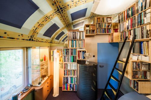 Hans van 't Leven, salon & bibliotheek