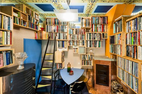 Hans van 't Leven, salon & bibliotheek