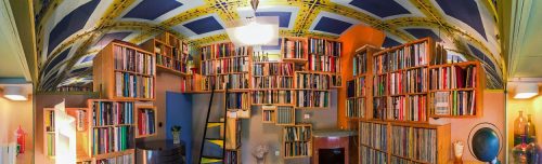 Hans van 't Leven, salon & Bibliotheek